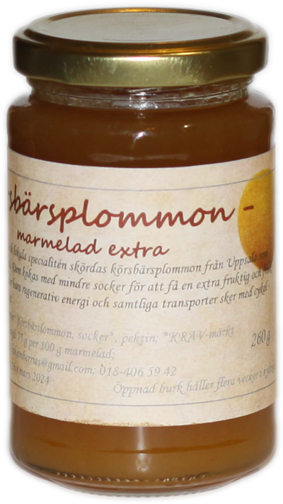 bild Körsbärsplommonmarmelad